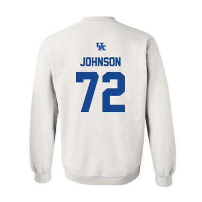 Kentucky - NCAA Football : Hayes Johnson - Classic Shersey Crewneck Sweatshirt-1