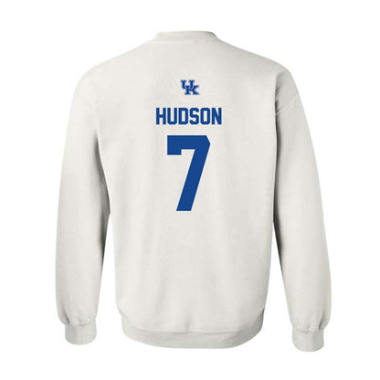Kentucky - NCAA Women's Volleyball : Eva Hudson - Classic Shersey Crewneck Sweatshirt-1