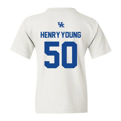 Kentucky - NCAA Football : Darrion Henry-Young - Classic Fashion Shersey Youth T-Shirt