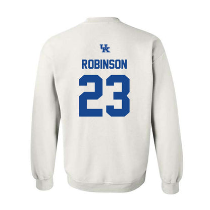Kentucky - NCAA Football : Brian Robinson - Classic Shersey Crewneck Sweatshirt-1