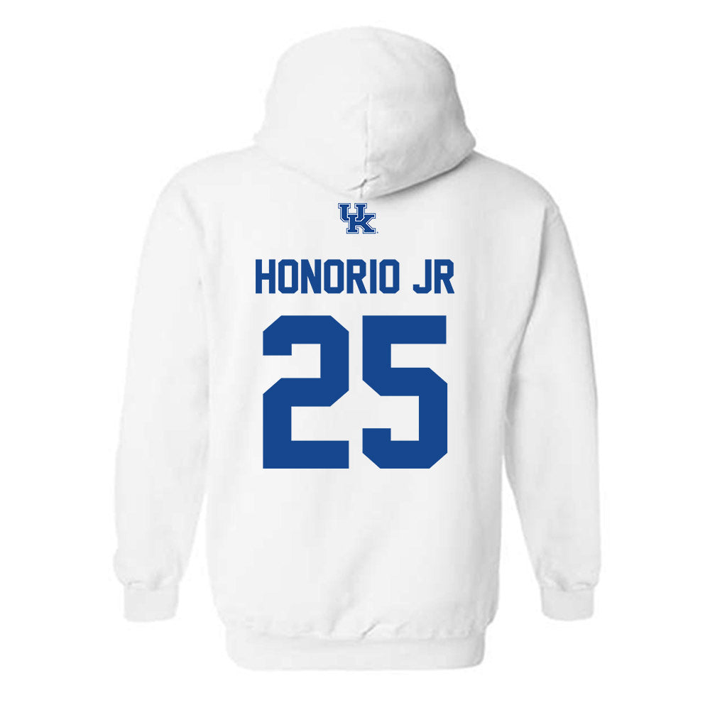 Kentucky - NCAA Men's Soccer : Tiago Honorio Jr - Classic Shersey Hooded Sweatshirt-1