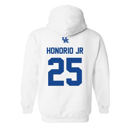 Kentucky - NCAA Men's Soccer : Tiago Honorio Jr - Classic Shersey Hooded Sweatshirt-1