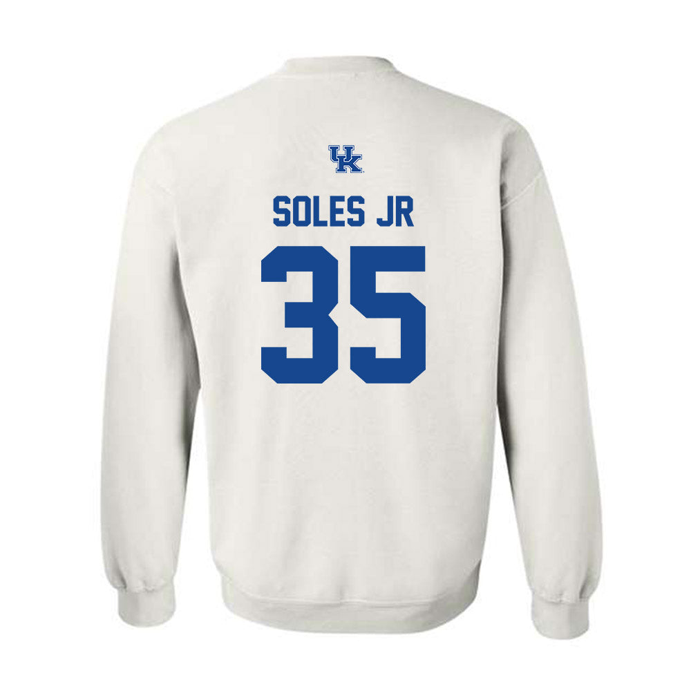 Kentucky - NCAA Football : Steven Soles Jr - Classic Shersey Crewneck Sweatshirt-1