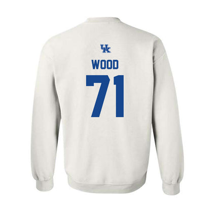 Kentucky - NCAA Football : Malachi Wood - Classic Fashion Shersey Crewneck Sweatshirt