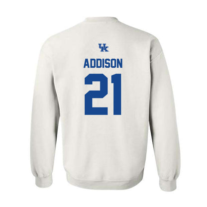 Kentucky - NCAA Football : Nasir Addison - Classic Shersey Crewneck Sweatshirt-1