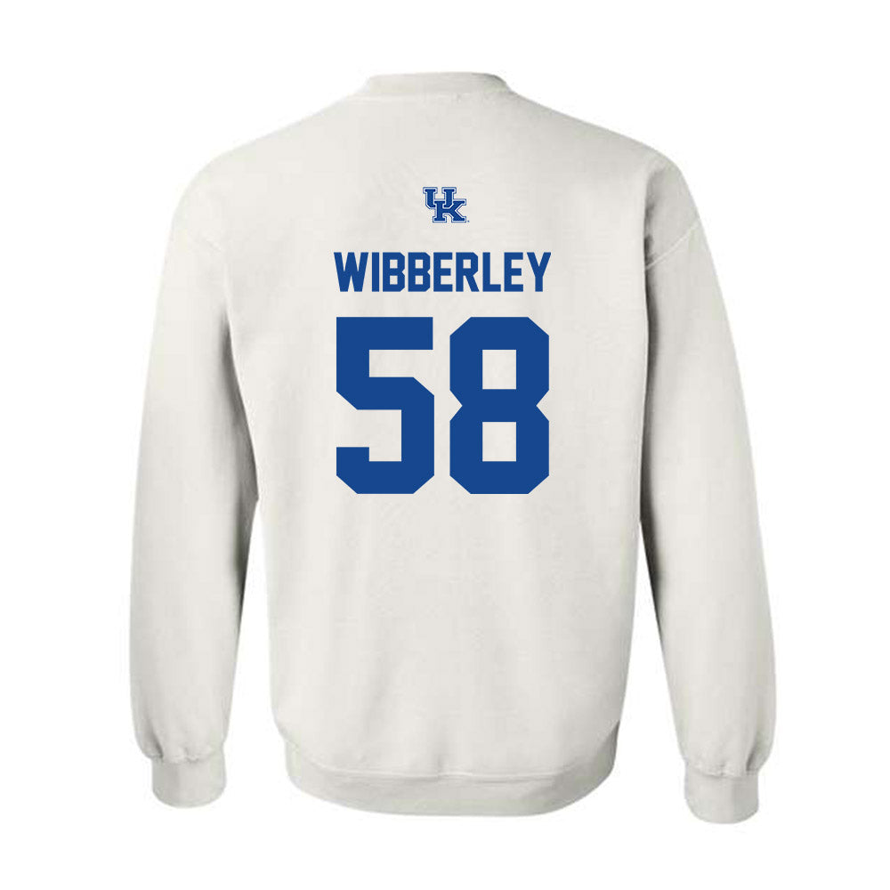 Kentucky - NCAA Football : Evan Wibberley - Classic Shersey Crewneck Sweatshirt-1
