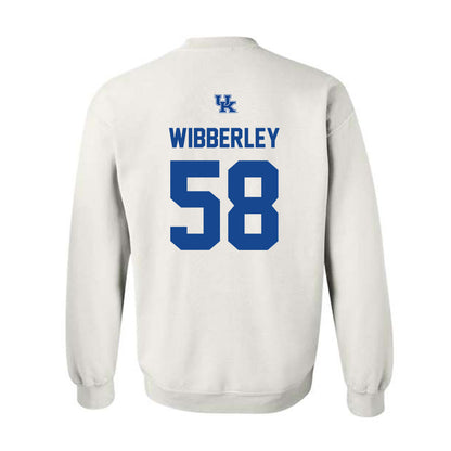 Kentucky - NCAA Football : Evan Wibberley - Classic Shersey Crewneck Sweatshirt-1