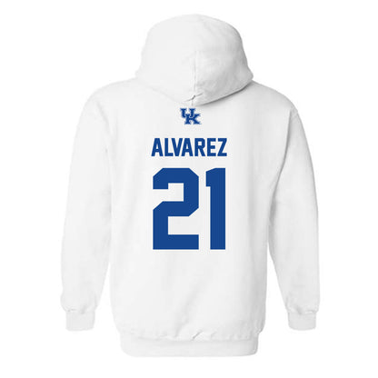  - NCAA Football : Santos Alvarez - Classic Fashion Shersey Hooded Sweatshirt-1