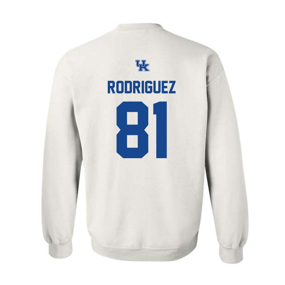Kentucky - NCAA Football : Willie Rodriguez - Classic Shersey Crewneck Sweatshirt-1