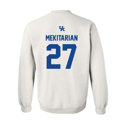 Kentucky - NCAA Women's Soccer : Ashley Mekitarian - Classic Fashion Shersey Crewneck Sweatshirt