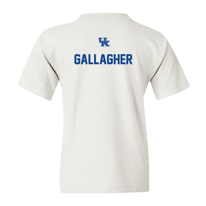 Kentucky - NCAA Men's Swimming & Diving : Alex Gallagher - Classic Fashion Shersey Youth T-Shirt