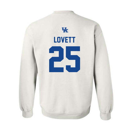 Kentucky - NCAA Football : Jordan Lovett - Classic Shersey Crewneck Sweatshirt-1