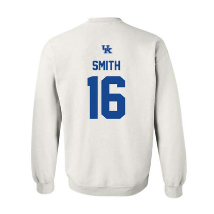 Kentucky - NCAA Football : Jacob Smith - Classic Shersey Crewneck Sweatshirt-1