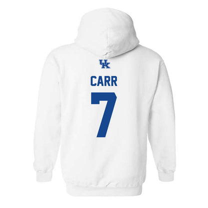 Kentucky - NCAA Men's Basketball : Andrew Carr - Classic Fashion Shersey Hooded Sweatshirt