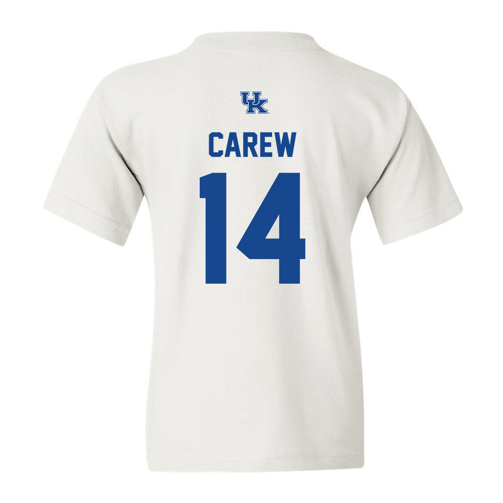 Kentucky - NCAA Men's Soccer : Iker Carew - Classic Fashion Shersey Youth T-Shirt