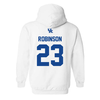 Kentucky - NCAA Football : Brian Robinson - Classic Shersey Hooded Sweatshirt-1
