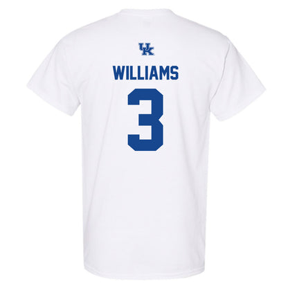 Kentucky - NCAA Men's Basketball : Kam Williams - Classic Shersey T-Shirt-1