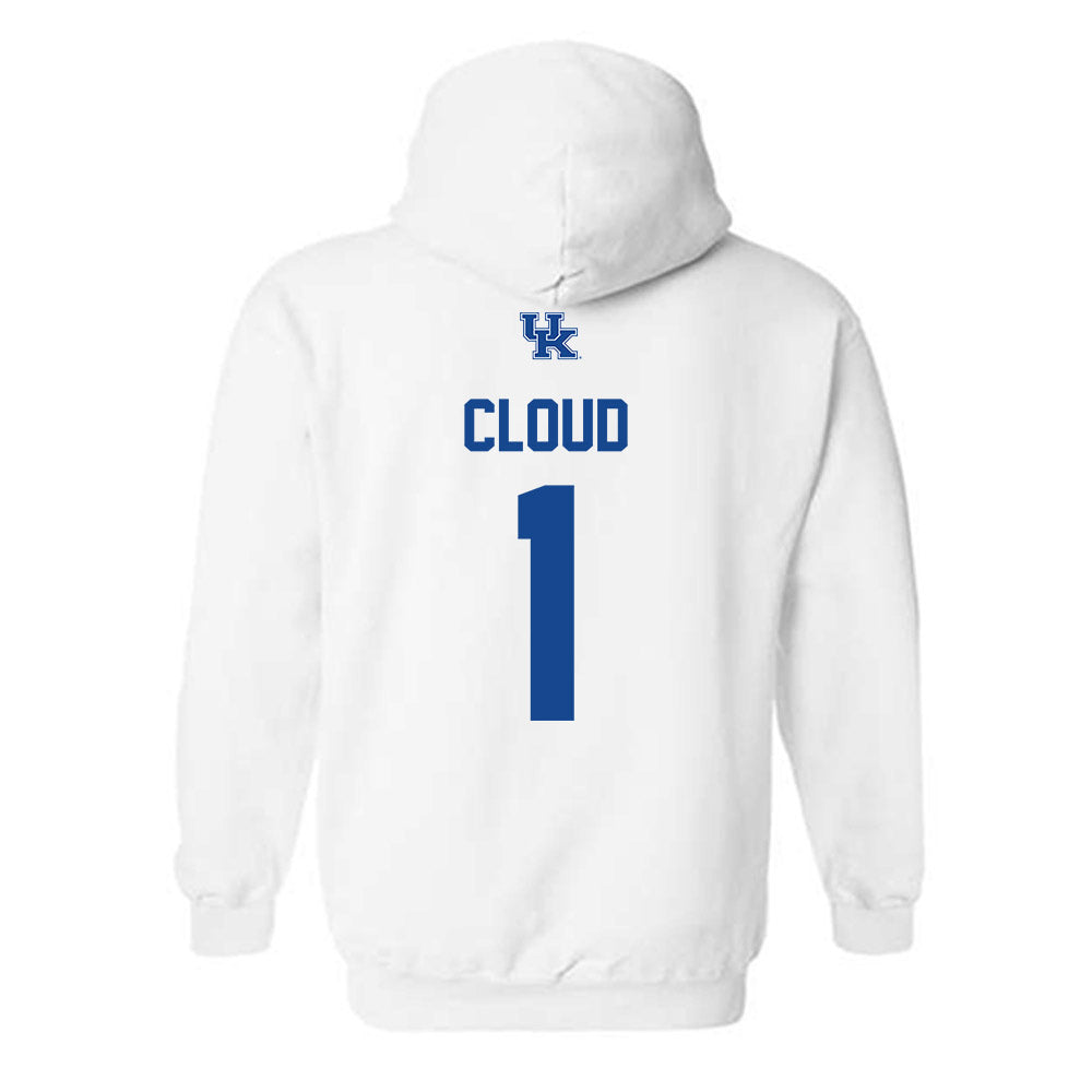 Kentucky - NCAA Baseball : Caeden Cloud - Classic Shersey Hooded Sweatshirt-1