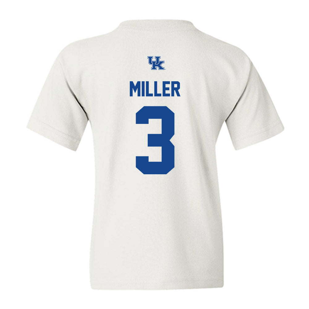 Kentucky - NCAA Men's Soccer : Max Miller - Classic Shersey Youth T-Shirt-1
