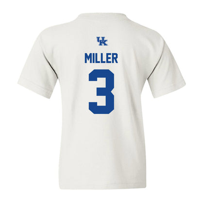Kentucky - NCAA Men's Soccer : Max Miller - Classic Shersey Youth T-Shirt-1