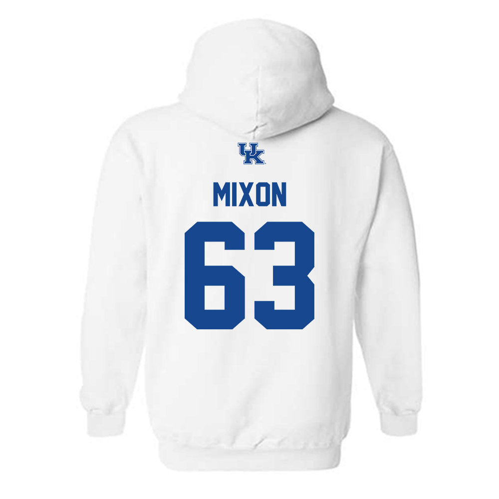 Kentucky - NCAA Football : Kyle Mixon - Classic Shersey Hooded Sweatshirt-1