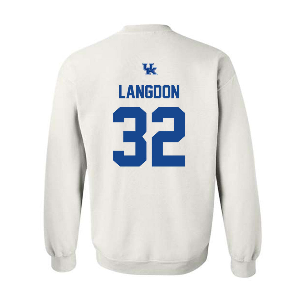 Kentucky - NCAA Softball : Sydney Langdon - Classic Fashion Shersey Crewneck Sweatshirt