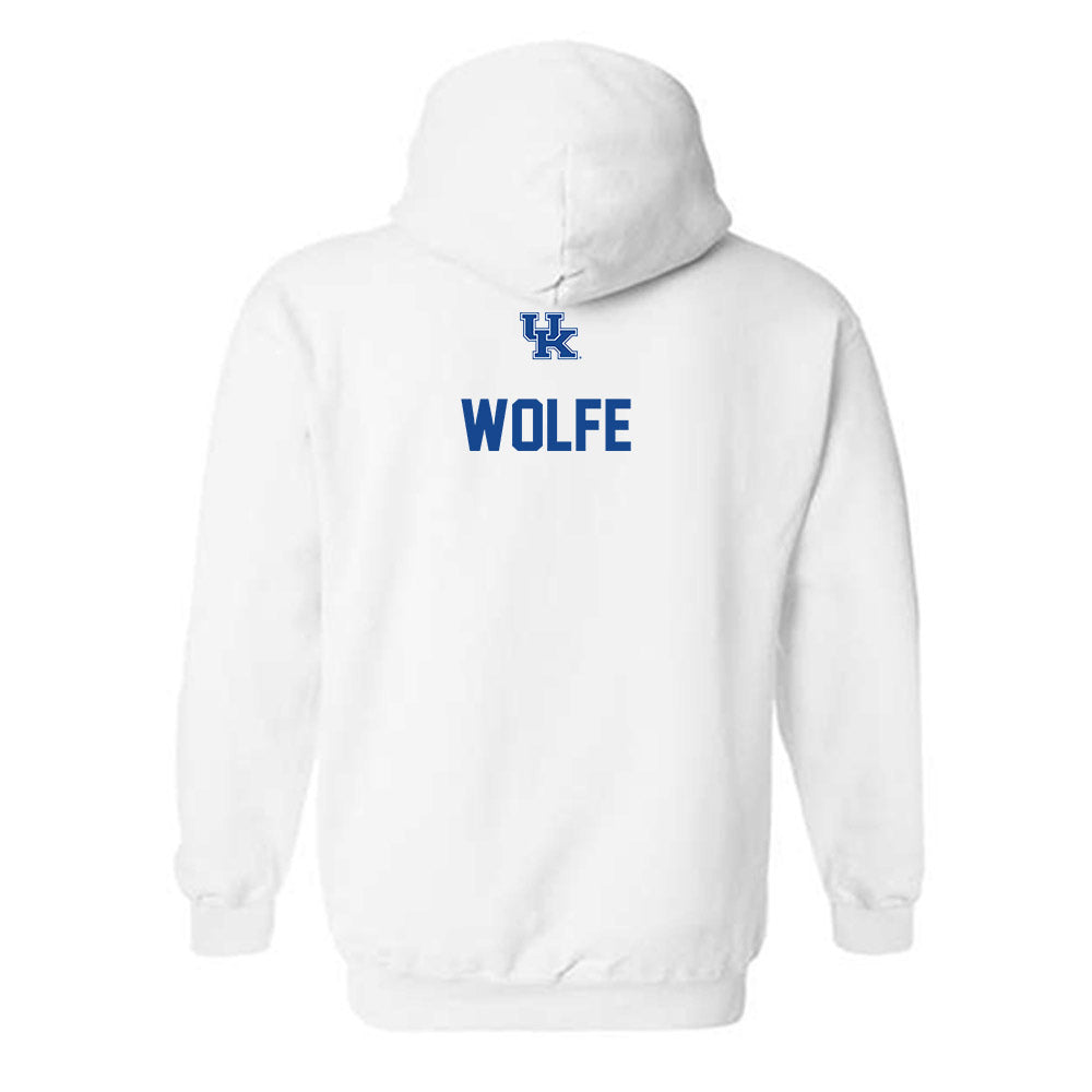 Kentucky - NCAA Women's Cross Country : Baylor Wolfe - Classic Shersey Hooded Sweatshirt-1