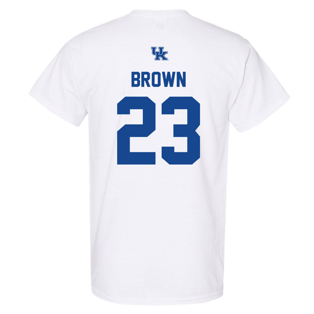 Kentucky - NCAA Baseball : Hudson Brown - Classic Shersey T-Shirt-1