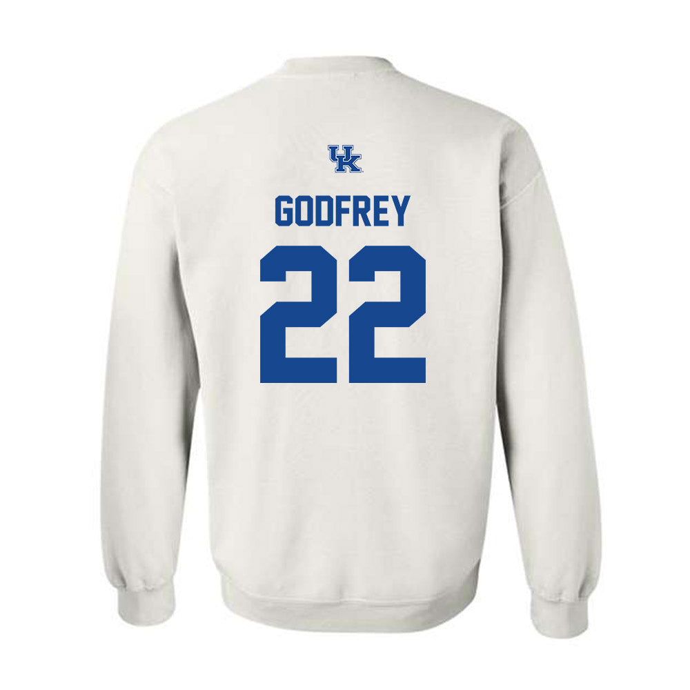 Kentucky - NCAA Football : Grant Godfrey - Classic Shersey Crewneck Sweatshirt-1