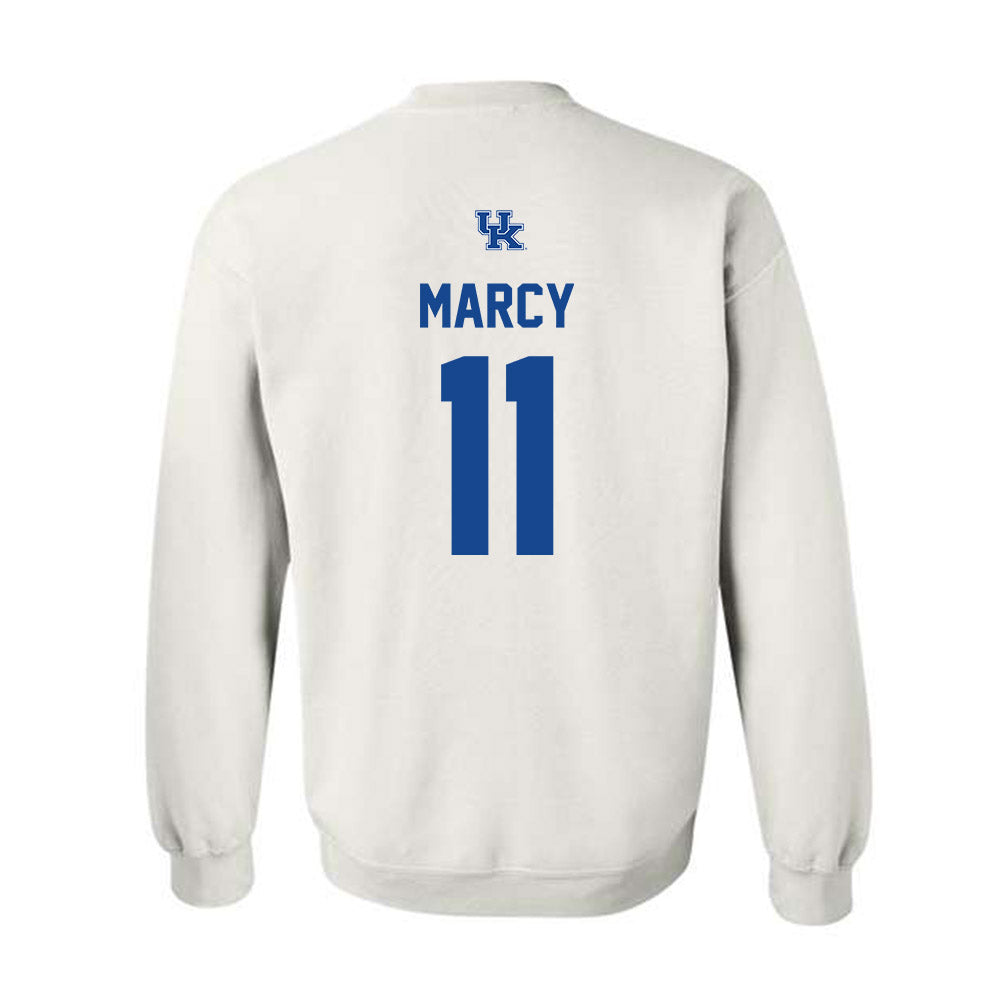 Kentucky - NCAA Baseball : Will Marcy - Classic Fashion Shersey Crewneck Sweatshirt-1