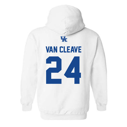 Kentucky - NCAA Baseball : Braxton Van Cleave - Classic Shersey Hooded Sweatshirt-1