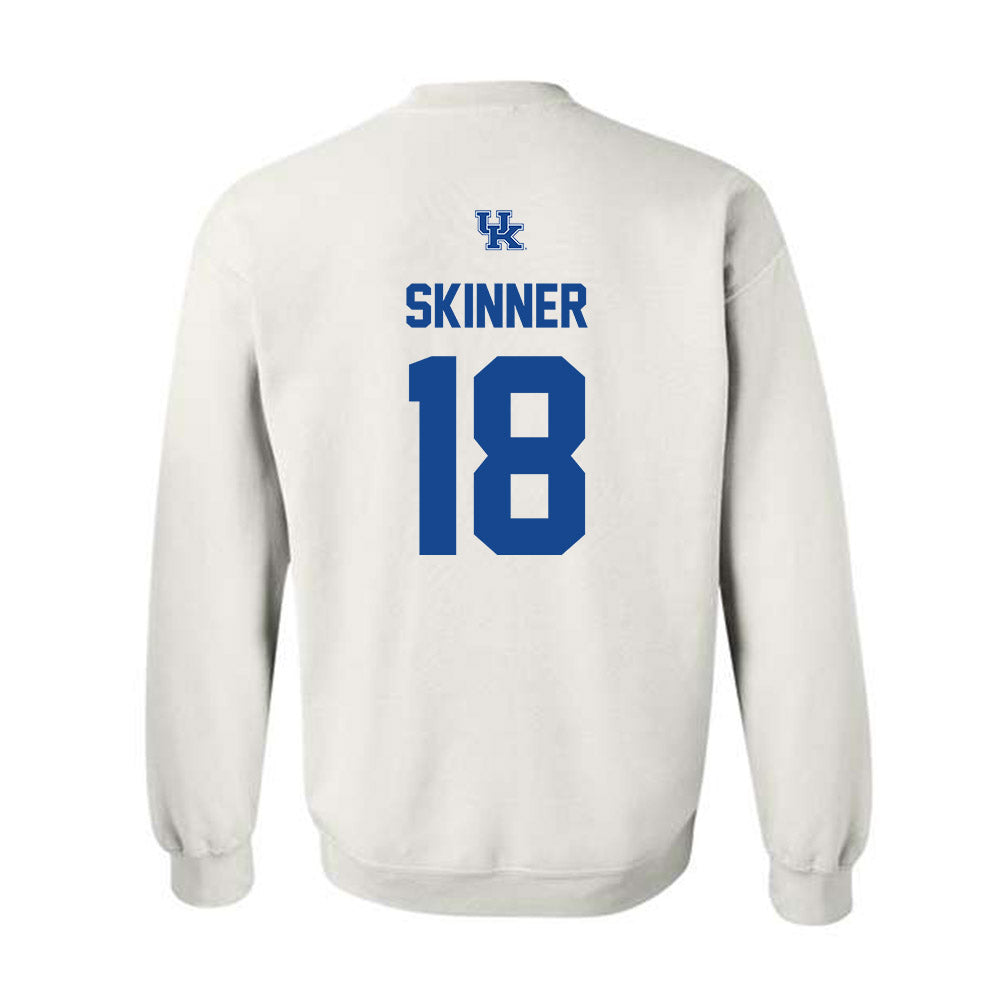 Kentucky - NCAA Football : Mikkel Skinner - Classic Shersey Crewneck Sweatshirt-1