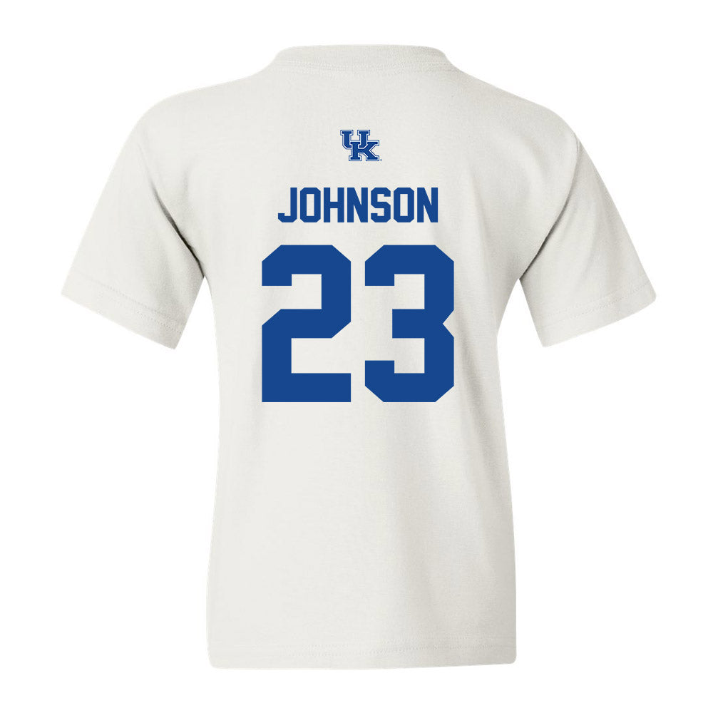 Kentucky - NCAA Men's Soccer : Lewis Johnson - Classic Fashion Shersey Youth T-Shirt