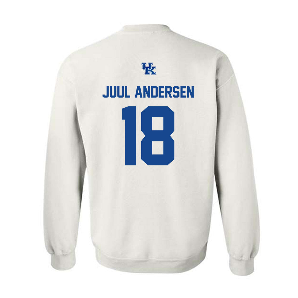Kentucky - NCAA Men's Soccer : Marcus Juul Andersen - Classic Shersey Crewneck Sweatshirt-1