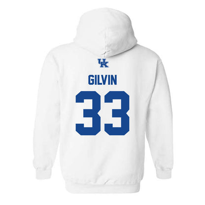 Kentucky - NCAA Women's Basketball : Josie Gilvin - Classic Shersey Hooded Sweatshirt-1