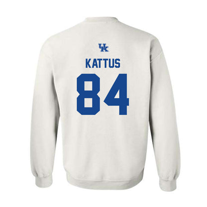 Kentucky - NCAA Football : Josh Kattus - Classic Fashion Shersey Crewneck Sweatshirt