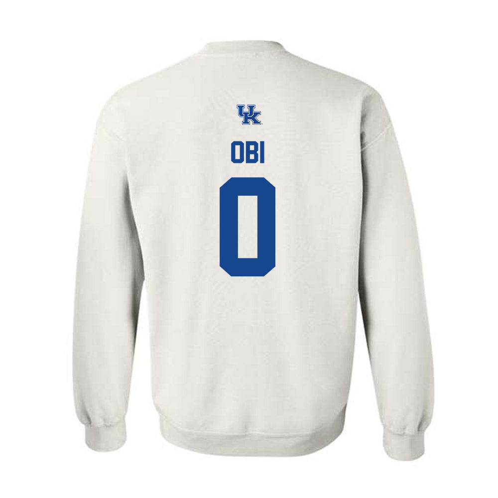 Kentucky - NCAA Women's Basketball : Jordan Obi - Classic Shersey Crewneck Sweatshirt-1