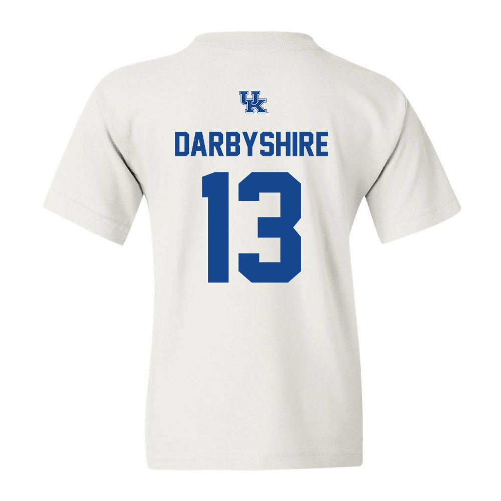 Kentucky - NCAA Men's Basketball : Grant Darbyshire - Classic Fashion Shersey Youth T-Shirt