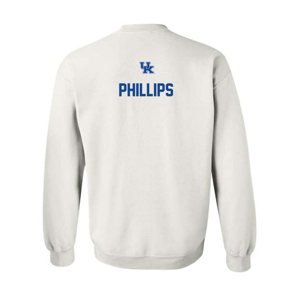 Kentucky - NCAA Men's Golf : Cameron Phillips - Classic Shersey Crewneck Sweatshirt-1