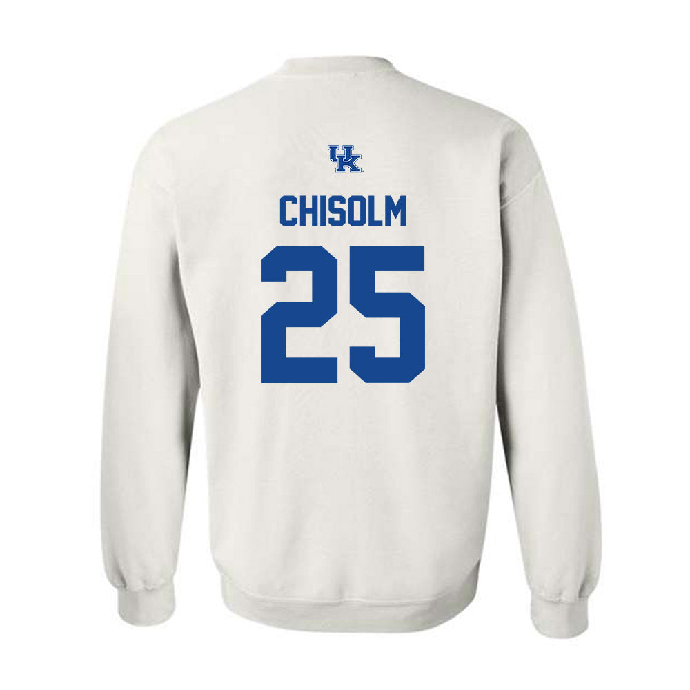 Kentucky - NCAA Men's Soccer : Isaiah Chisolm - Classic Shersey Crewneck Sweatshirt-1