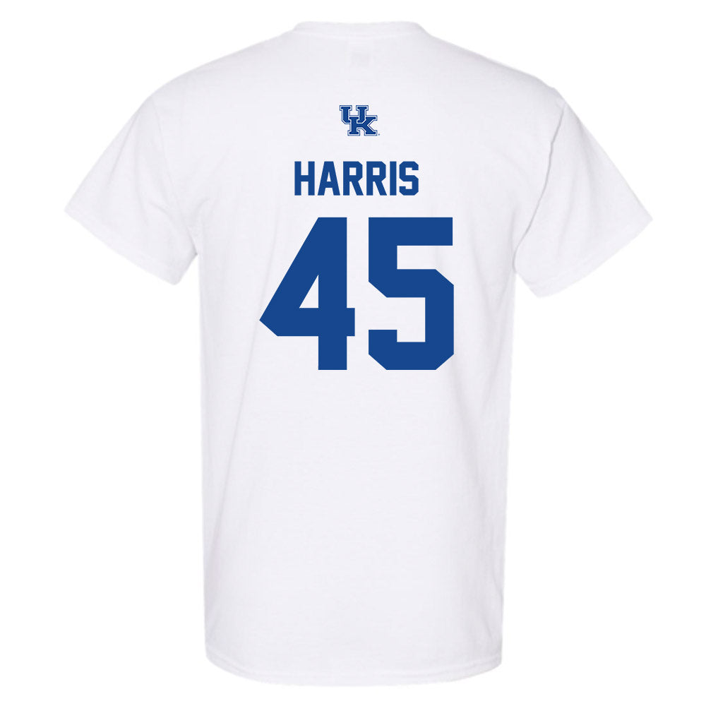 Kentucky - NCAA Baseball : Leighton Harris - Classic Fashion Shersey T-Shirt-1