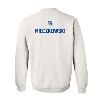 Kentucky - NCAA Men's Swimming & Diving : Szymon Mieczkowski - Classic Fashion Shersey Crewneck Sweatshirt