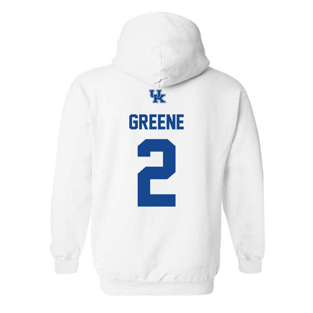 Kentucky - NCAA Football : Samuel Greene - Classic Shersey Hooded Sweatshirt-1