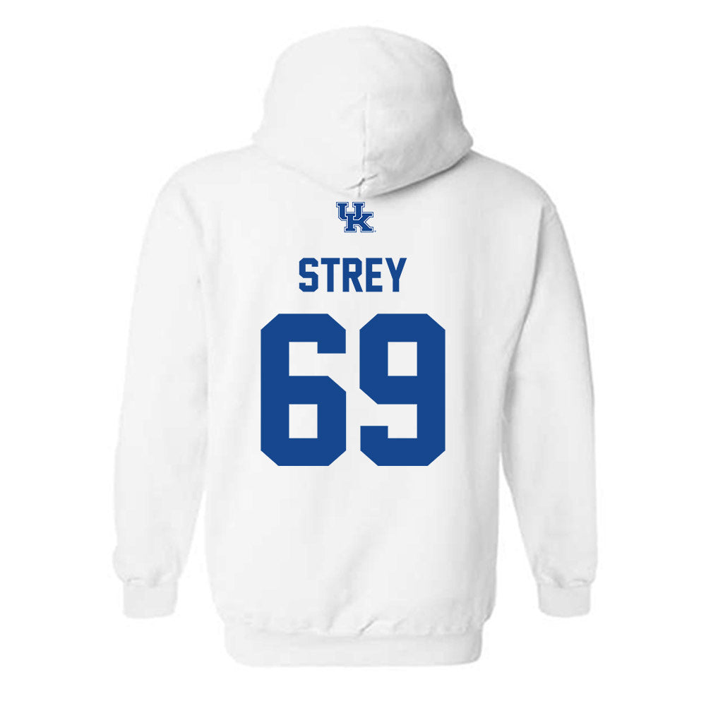 Kentucky - NCAA Football : Darrin Strey - Classic Shersey Hooded Sweatshirt-1