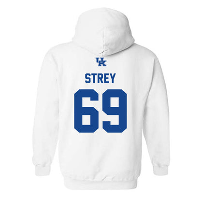 Kentucky - NCAA Football : Darrin Strey - Classic Shersey Hooded Sweatshirt-1