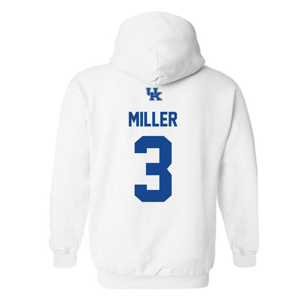 Kentucky - NCAA Men's Soccer : Max Miller - Classic Shersey Hooded Sweatshirt-1