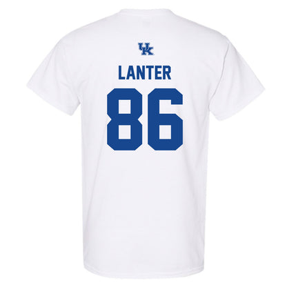 Kentucky - NCAA Football : Cole Lanter - Classic Shersey T-Shirt-1