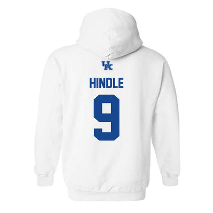 Kentucky - NCAA Baseball : Ethan Hindle - Classic Fashion Shersey Hooded Sweatshirt-1