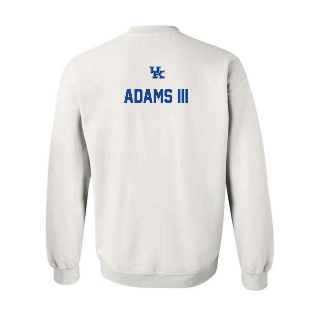 Kentucky - NCAA Men's Track & Field : Christopher Adams III - Classic Fashion Shersey Crewneck Sweatshirt