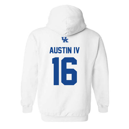Kentucky - NCAA Baseball : Ira Austin IV - Classic Shersey Hooded Sweatshirt-1